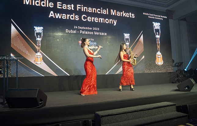 CERIMONIA DE MIDDLE EAST FINANCIAL MARKETS