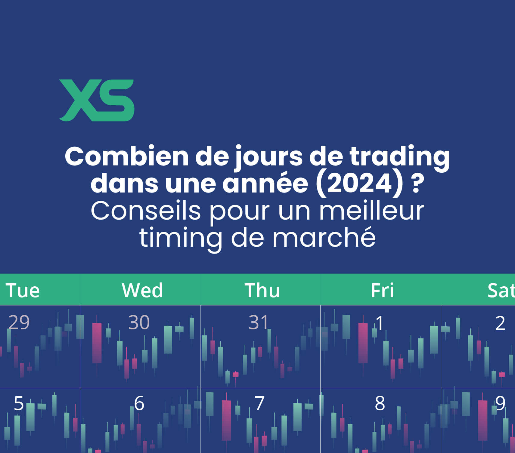 jours de trading dans une année