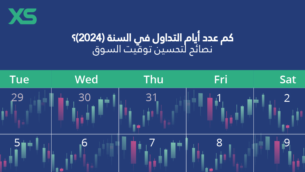 كم عدد أيام التداول في السنة (2024)