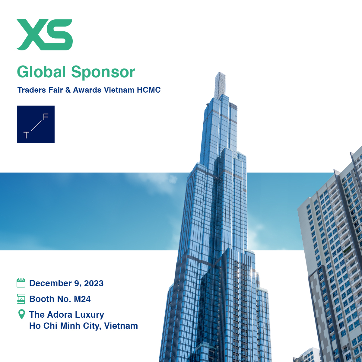 XS.com Anuncia Patrocínio Global para a Traders Fair em Ho Chi Minh, Vietnã